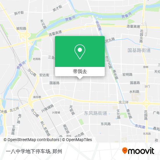 一八中学地下停车场地图