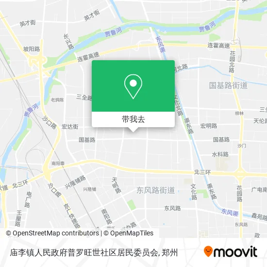 庙李镇人民政府普罗旺世社区居民委员会地图