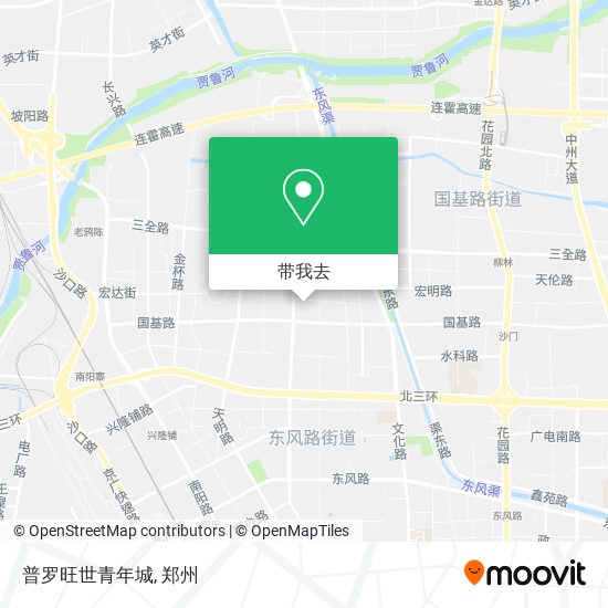 普罗旺世青年城地图