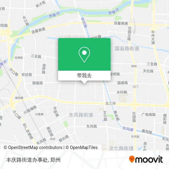 丰庆路街道办事处地图