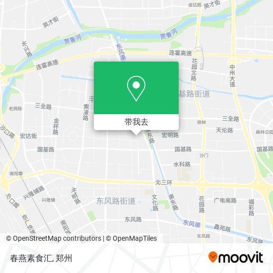 春燕素食汇地图