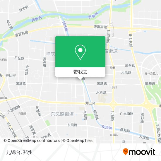 九锦台地图