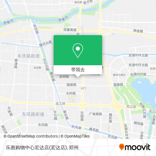 乐惠购物中心宏达店地图