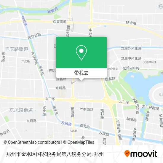 郑州市金水区国家税务局第八税务分局地图