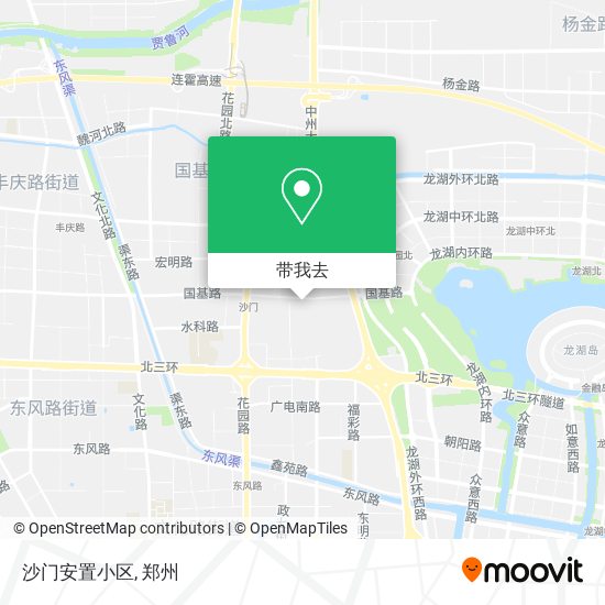 沙门安置小区地图
