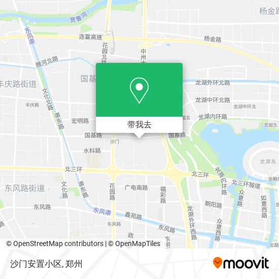 沙门安置小区地图