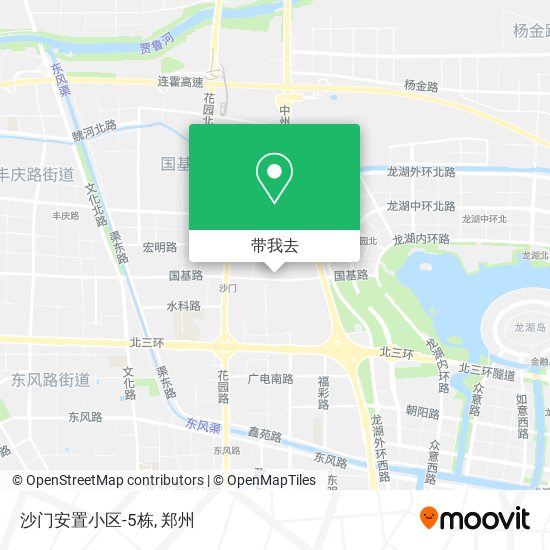沙门安置小区-5栋地图