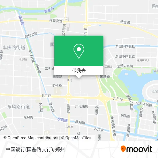 中国银行(国基路支行)地图
