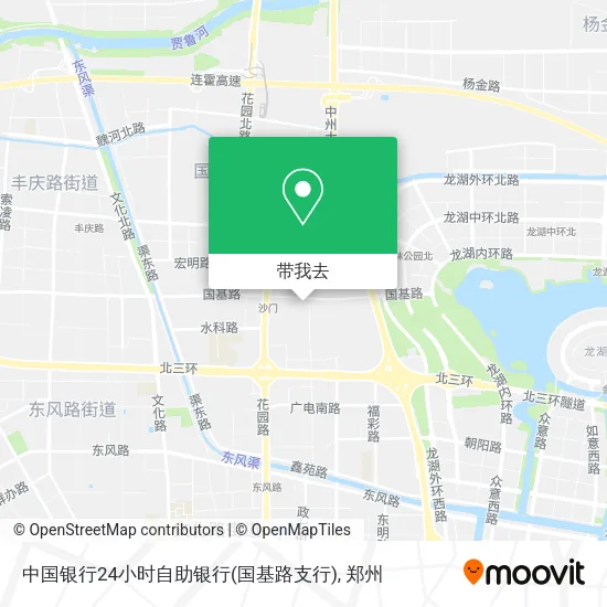 中国银行24小时自助银行(国基路支行)地图