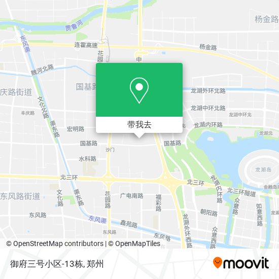 御府三号小区-13栋地图