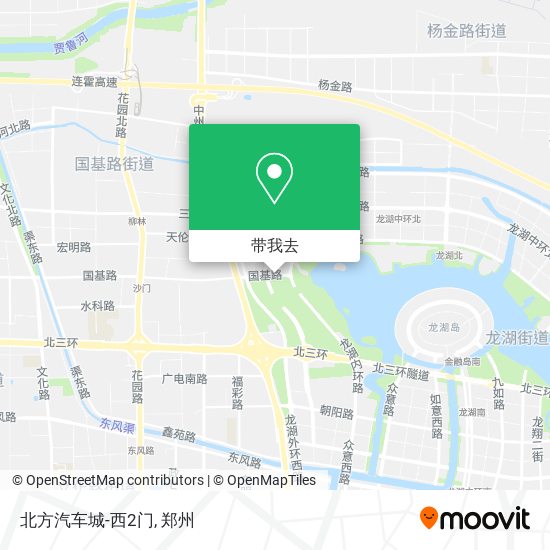 北方汽车城-西2门地图
