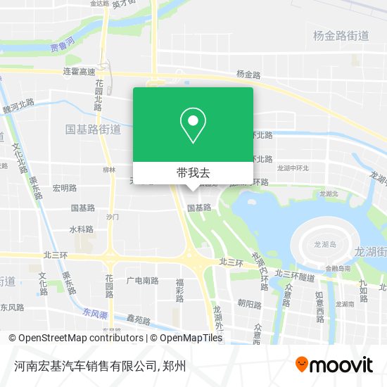 河南宏基汽车销售有限公司地图