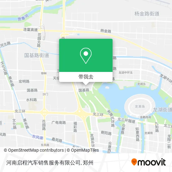 河南启程汽车销售服务有限公司地图
