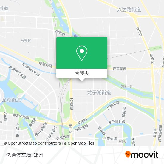 亿通停车场地图