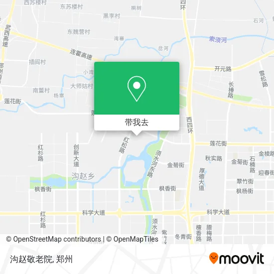 沟赵敬老院地图