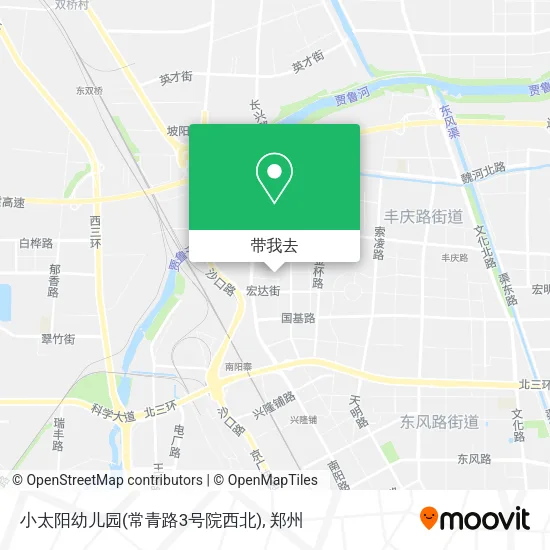 小太阳幼儿园(常青路3号院西北)地图