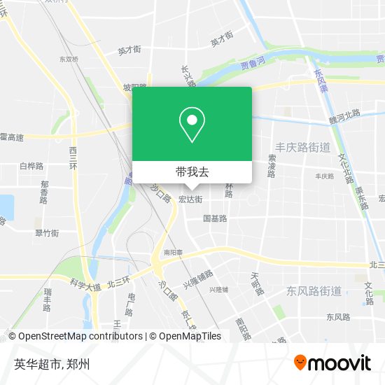 英华超市地图