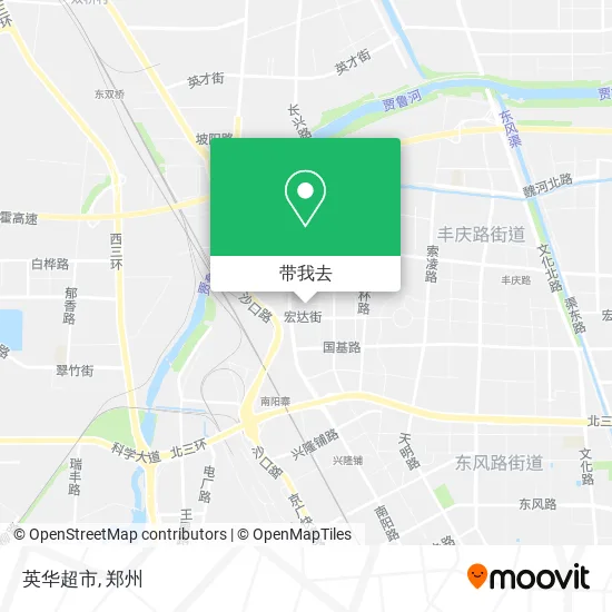 英华超市地图