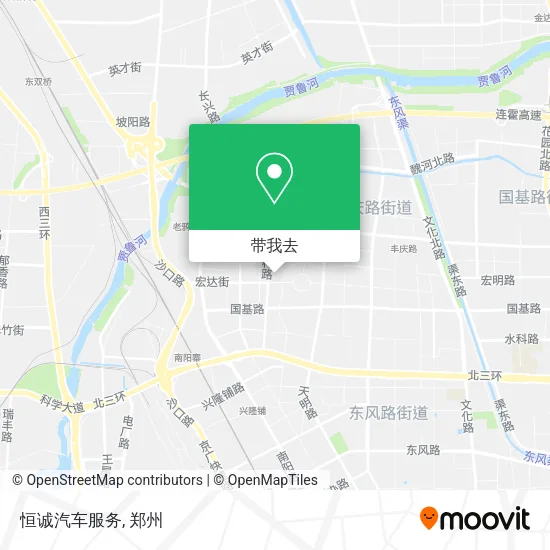 恒诚汽车服务地图