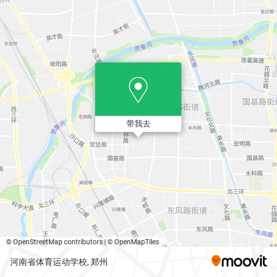 河南省体育运动学校地图