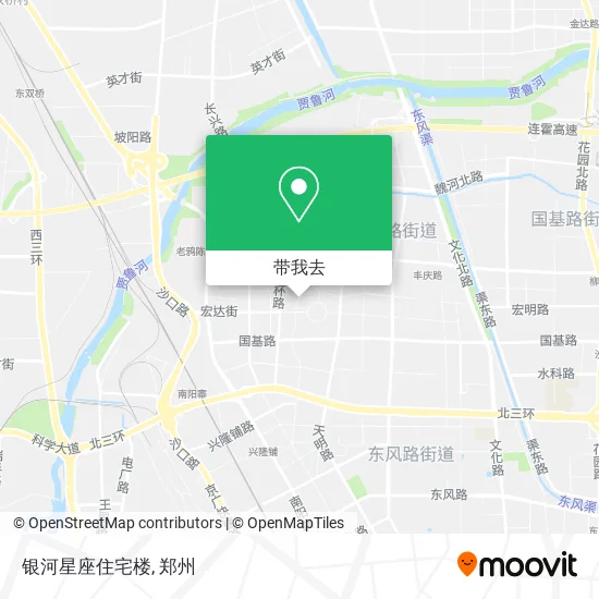 银河星座住宅楼地图