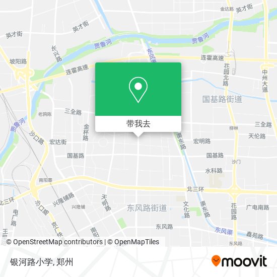银河路小学地图