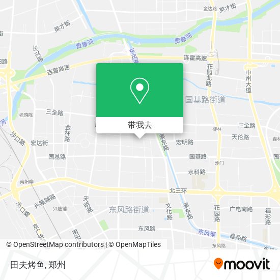 田夫烤鱼地图