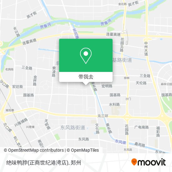 绝味鸭脖(正商世纪港湾店)地图
