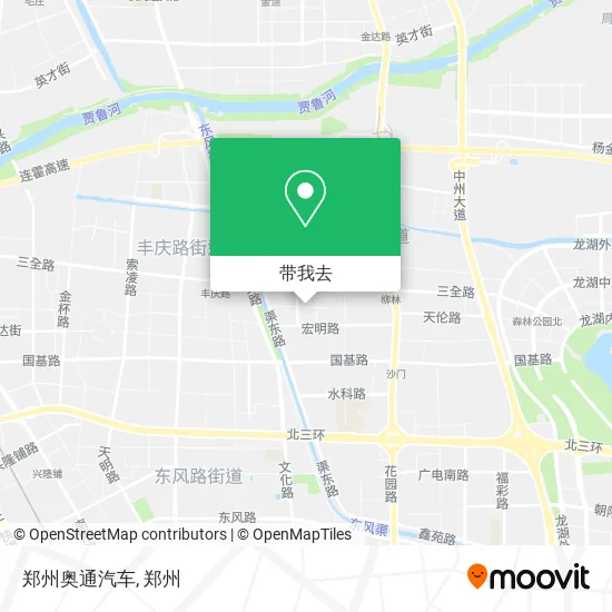 郑州奥通汽车地图