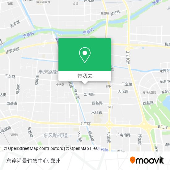 东岸尚景销售中心地图
