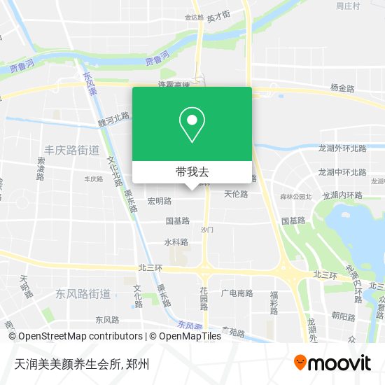 天润美美颜养生会所地图
