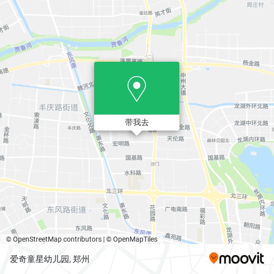 爱奇童星幼儿园地图