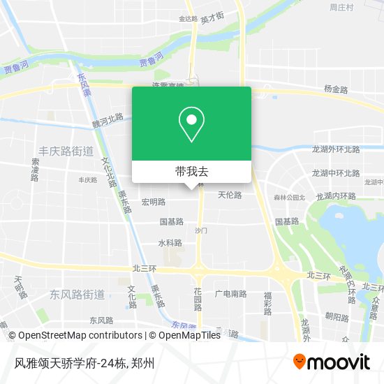 风雅颂天骄学府-24栋地图
