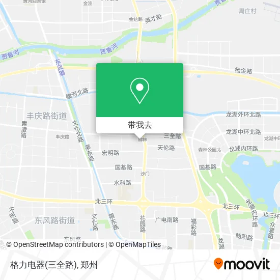 格力电器(三全路)地图