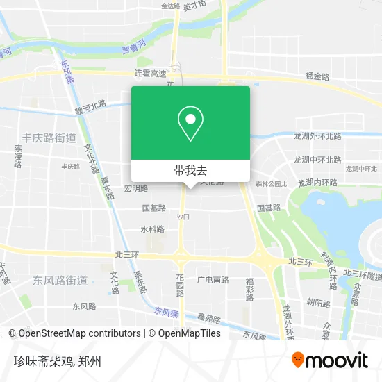 珍味斋柴鸡地图