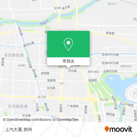 上汽大通地图