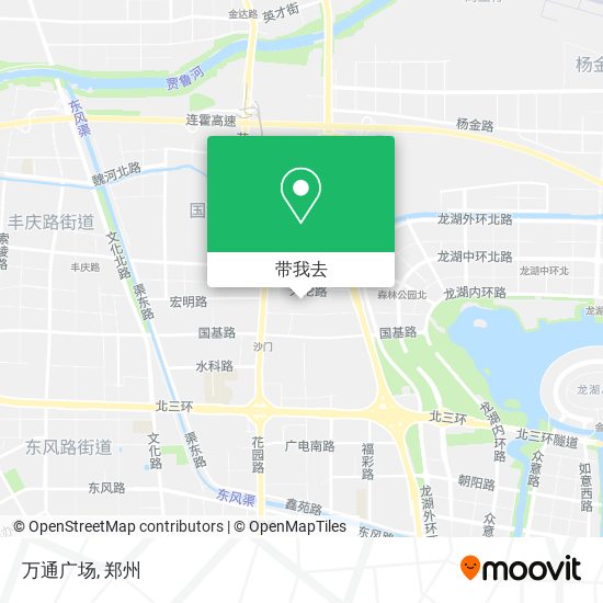 万通广场地图