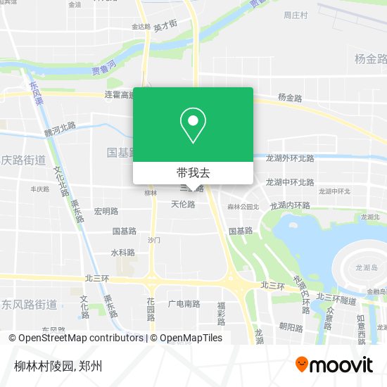 柳林村陵园地图