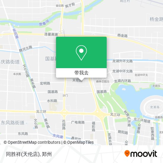 同胜祥(天伦店)地图