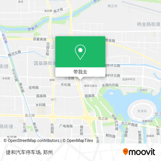 捷和汽车停车场地图