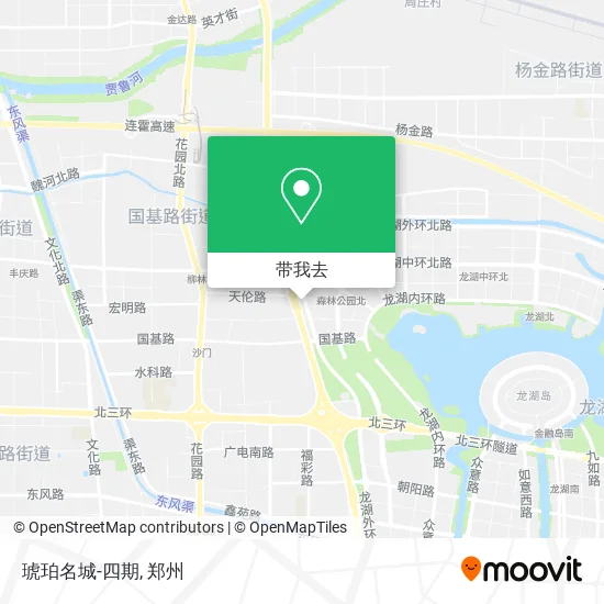 琥珀名城-四期地图