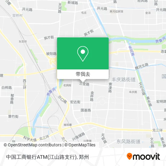 中国工商银行ATM(江山路支行)地图
