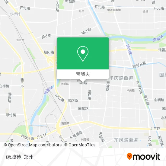 绿城苑地图