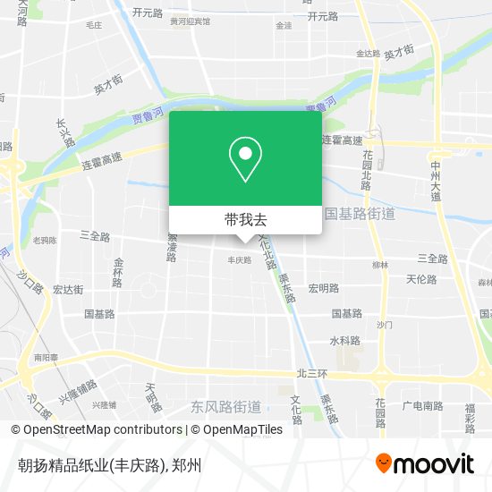 朝扬精品纸业(丰庆路)地图