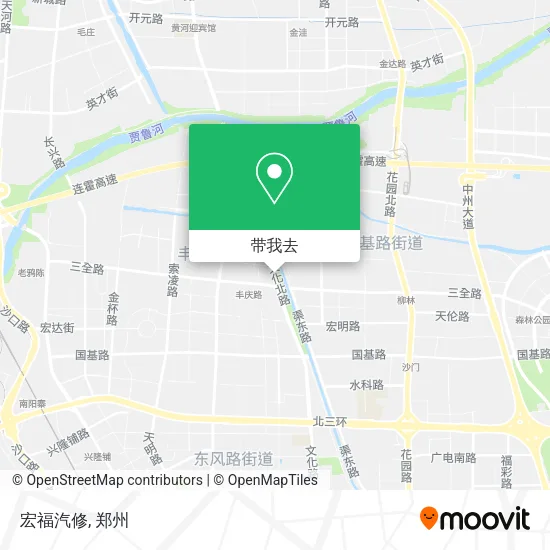 宏福汽修地图