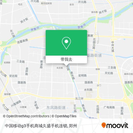 中国移动g3手机商城久盛手机连锁地图