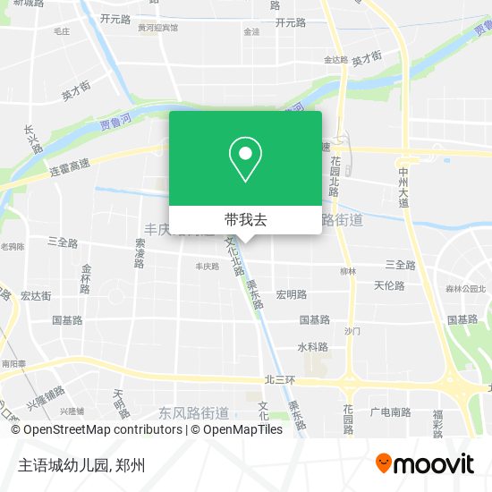 主语城幼儿园地图