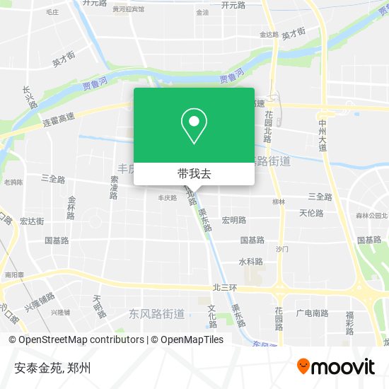 安泰金苑地图