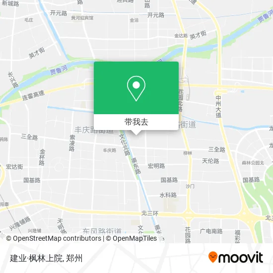 建业·枫林上院地图
