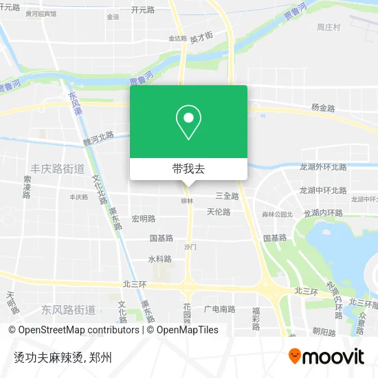 烫功夫麻辣烫地图